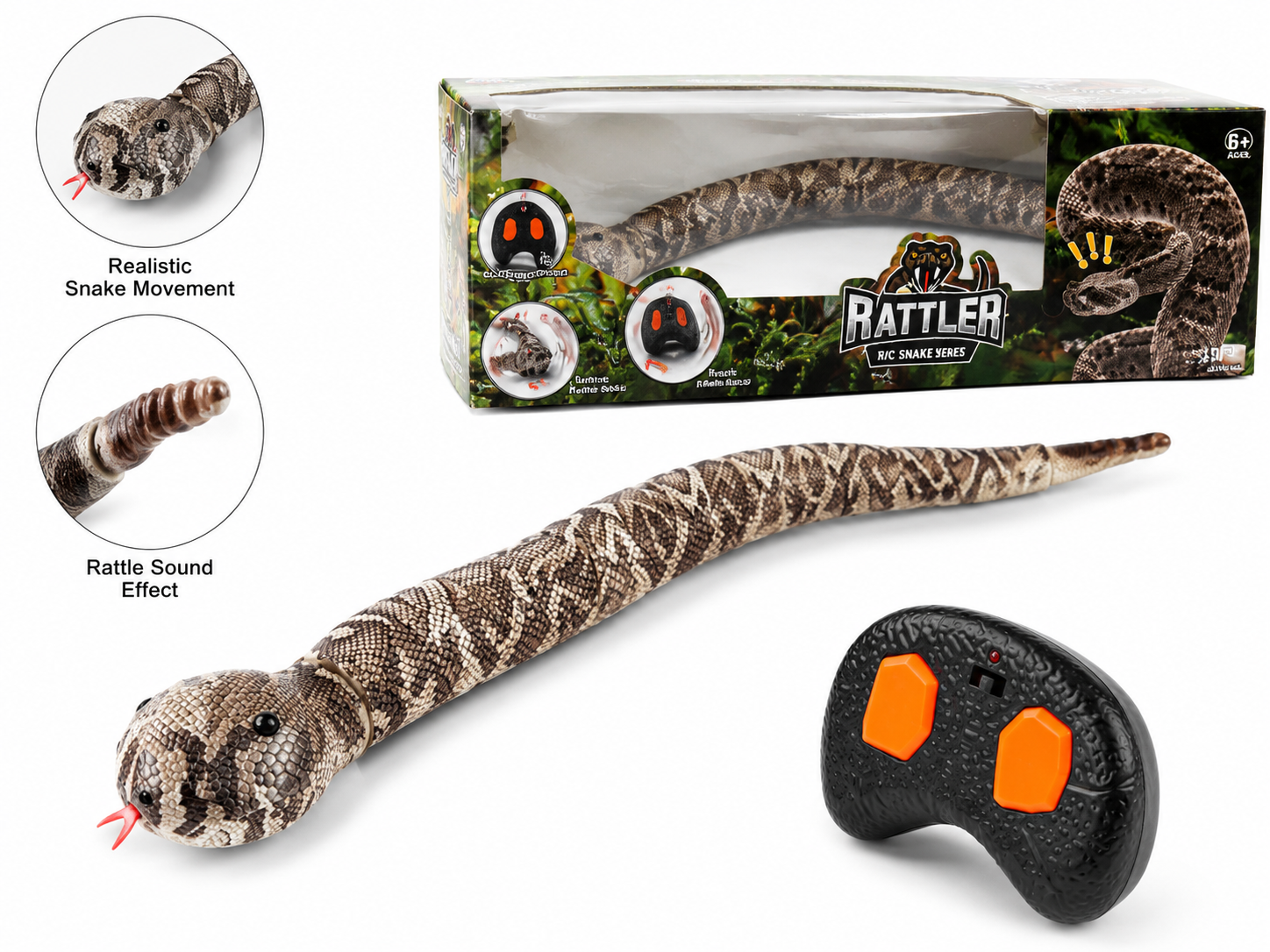 RC SNAKE 🐍 WITH MOTION SENSOR!😱