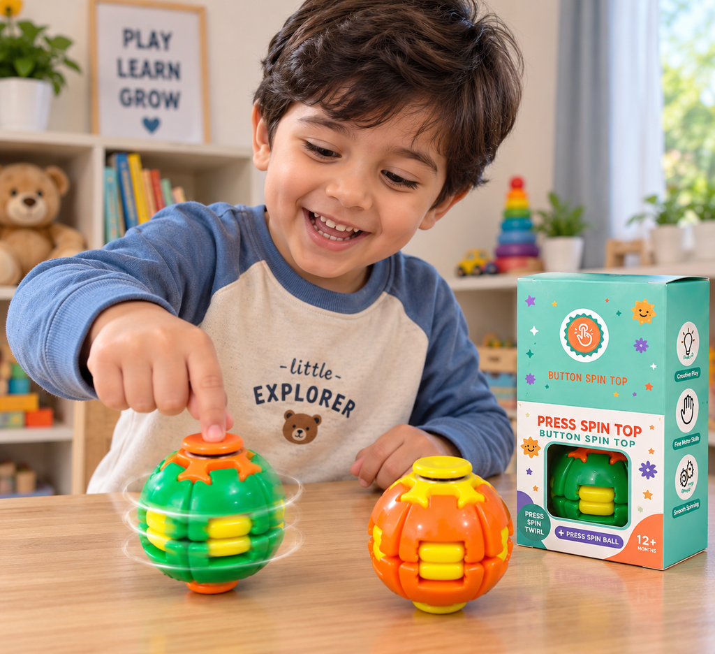 Viral push button spinner! 😍