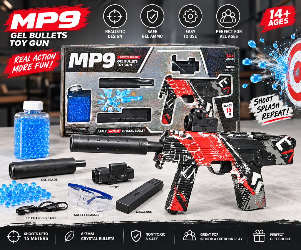 MP9 Gel Bullet Toy Gun 🎯