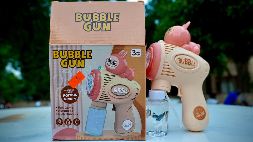 Labubu bubble gun