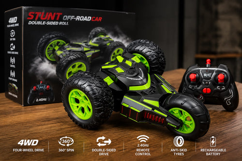 360 degree stunt car