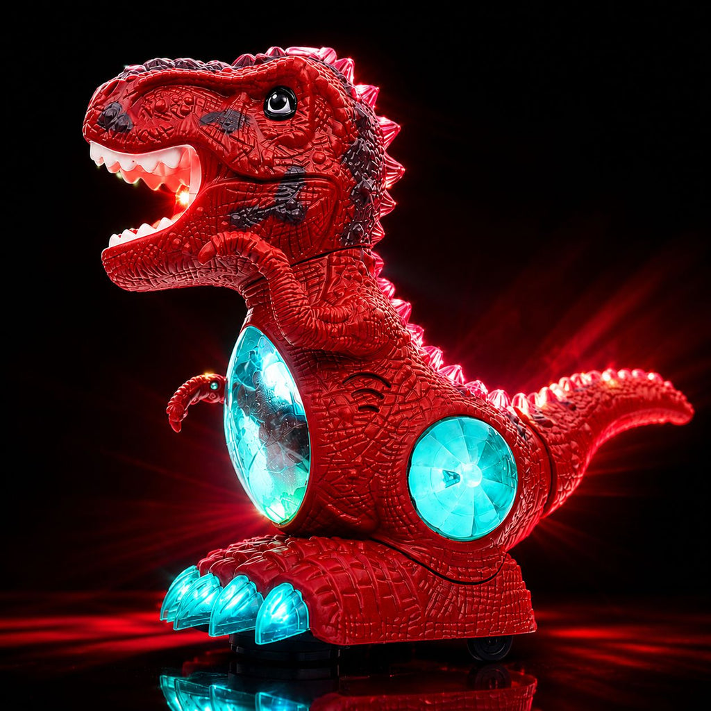 Lighting motion sensor dinosaur