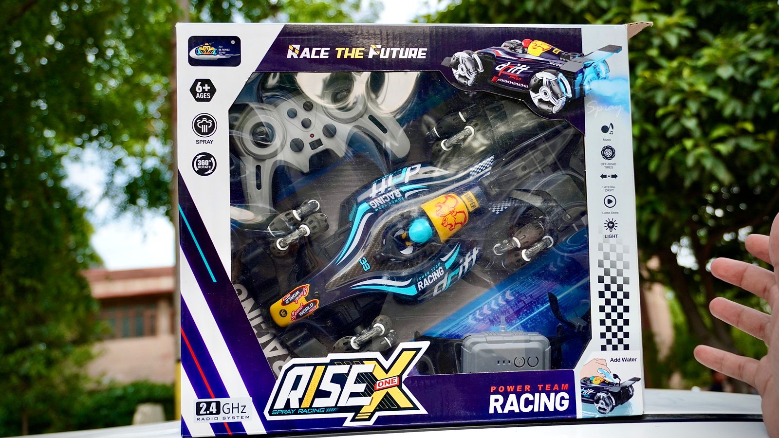 RC F1 stunt car