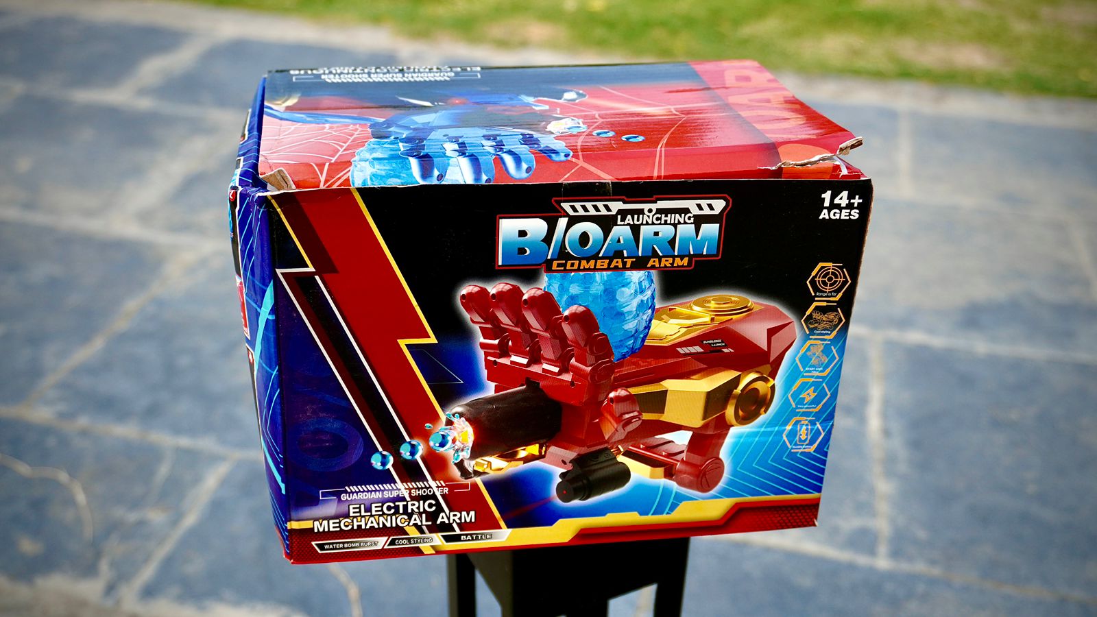 Big hand ball shooter gun