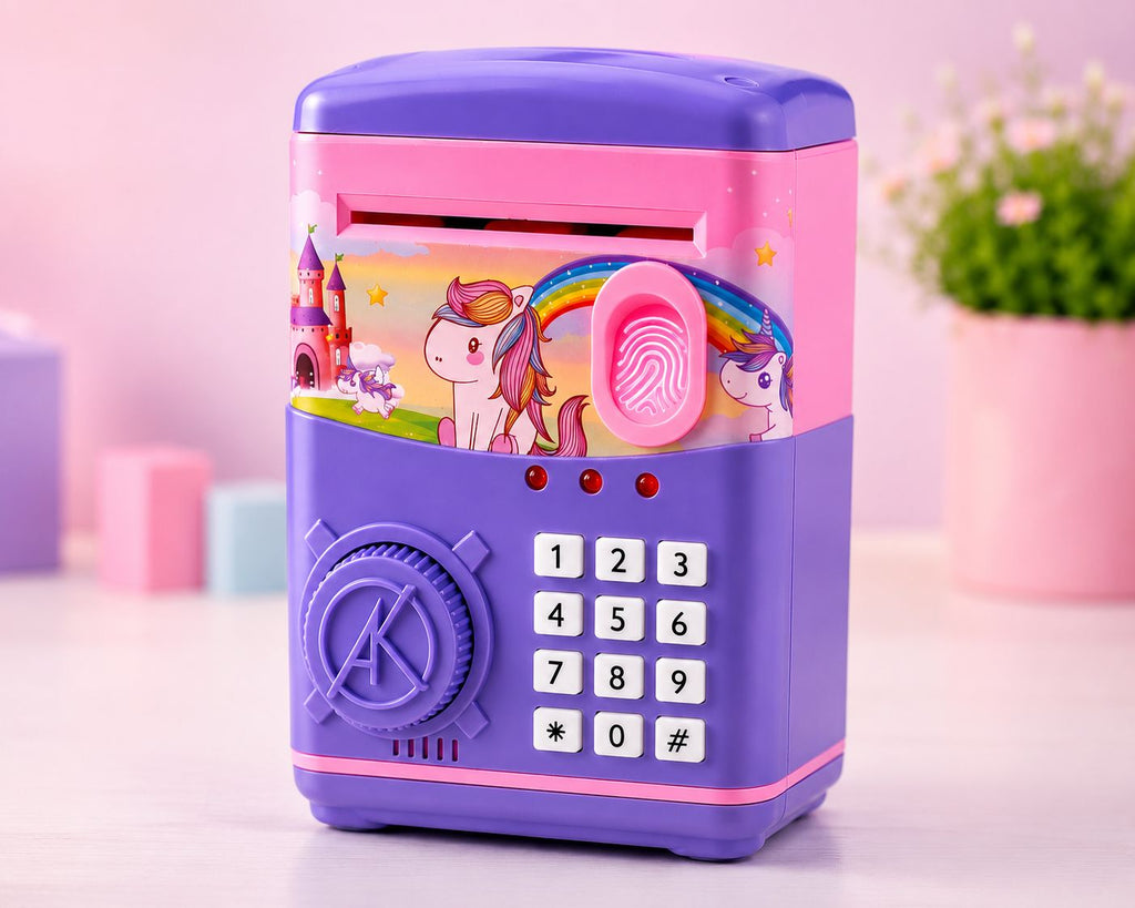 Finger print Piggy bank ATM