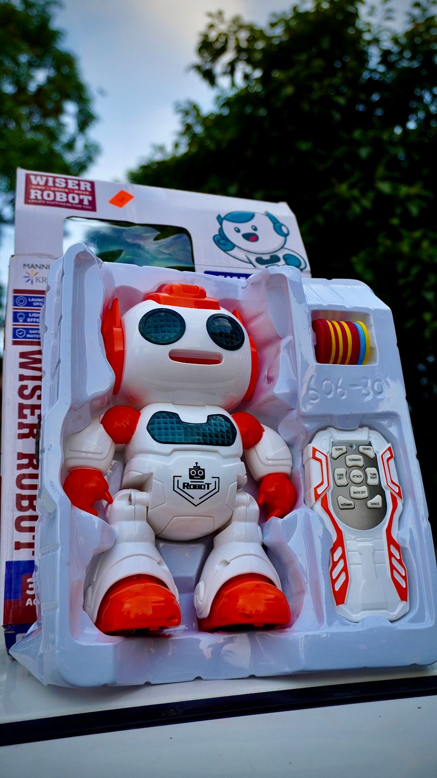 Wiser RC robot