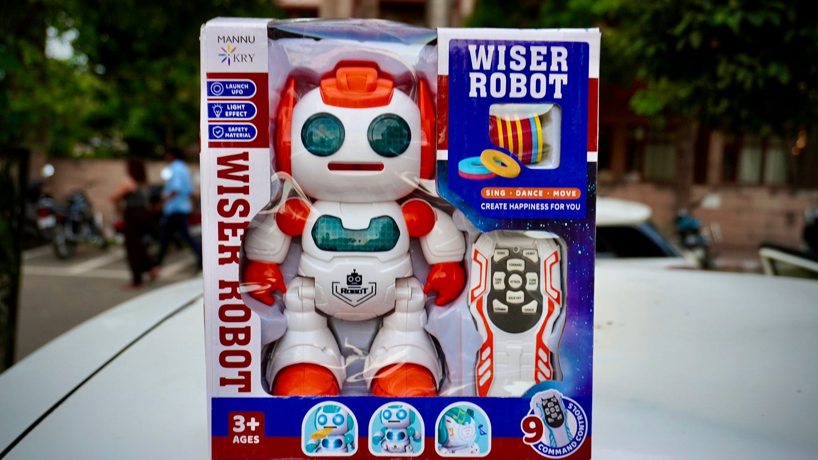 Wiser RC robot