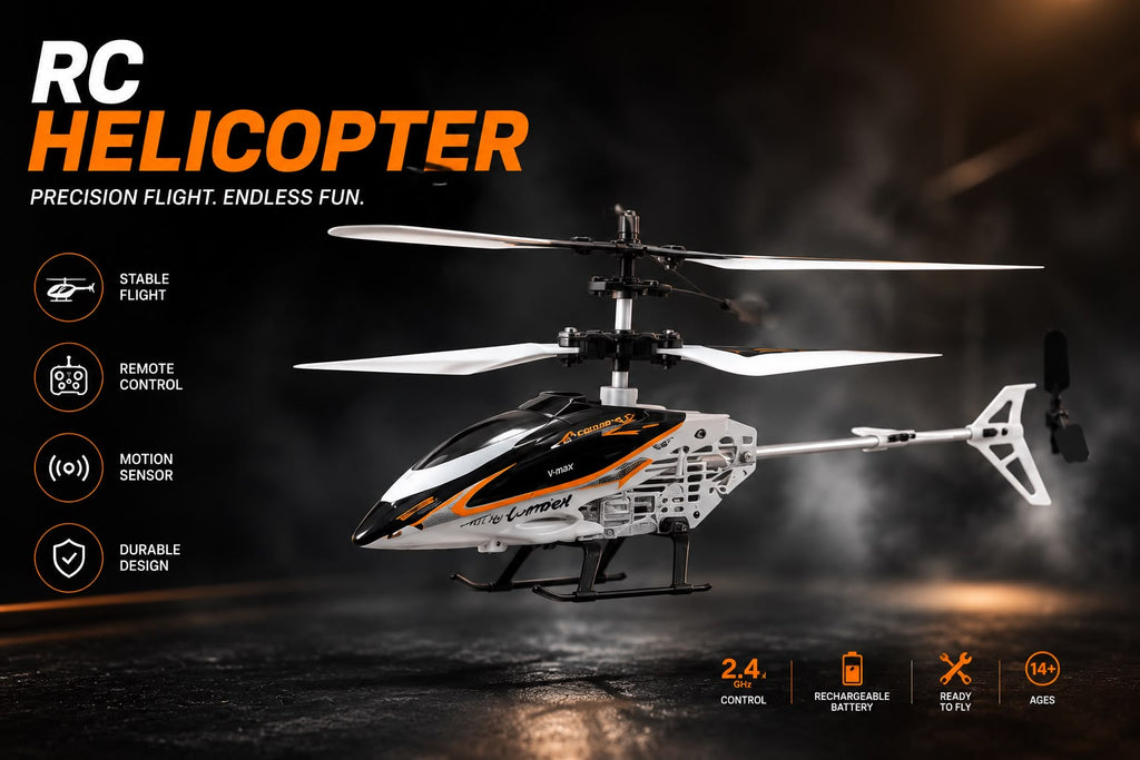 RC HELICOPTER UNBREAKABLE BODY
