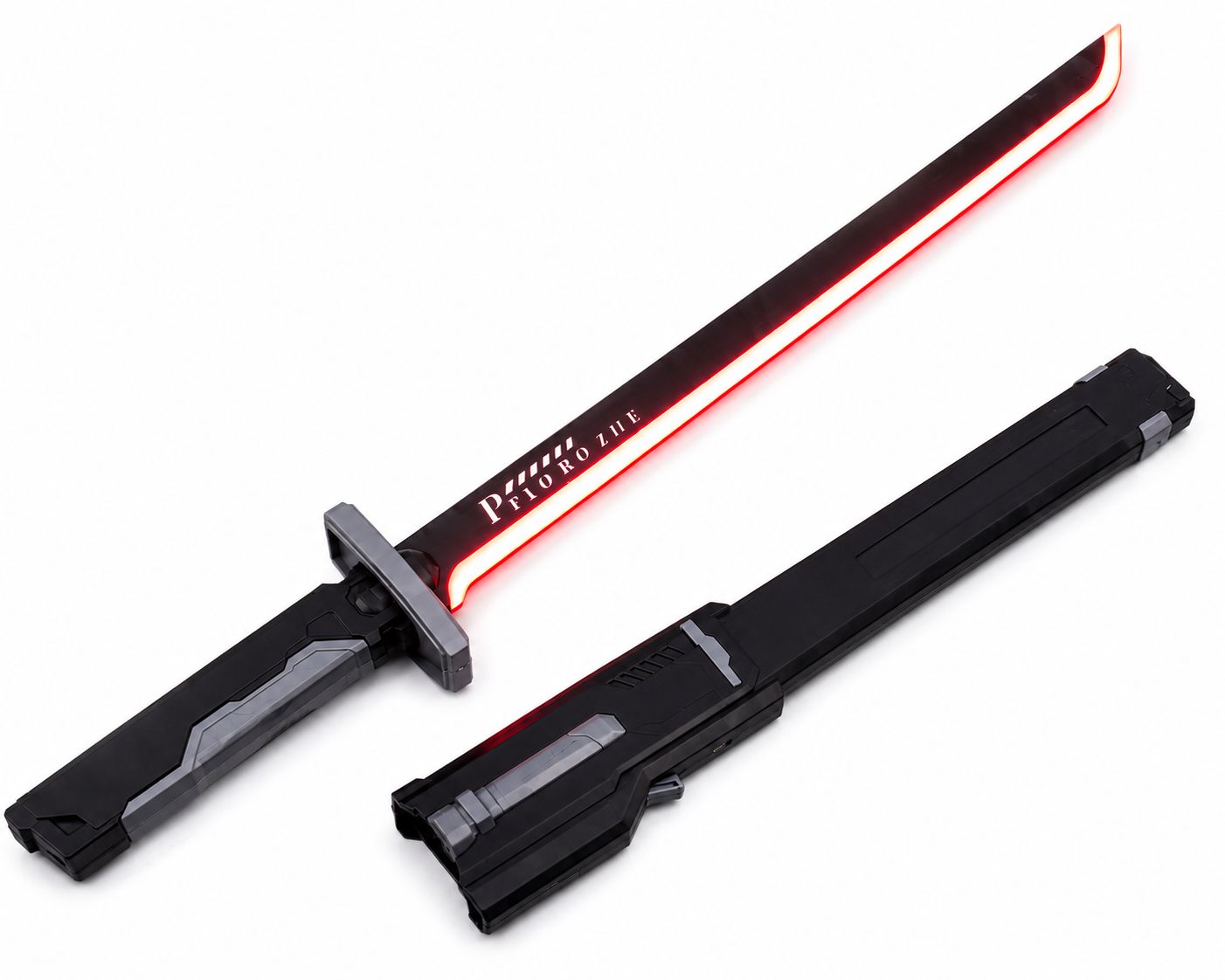 Sparkling light changing samurai smoke sword