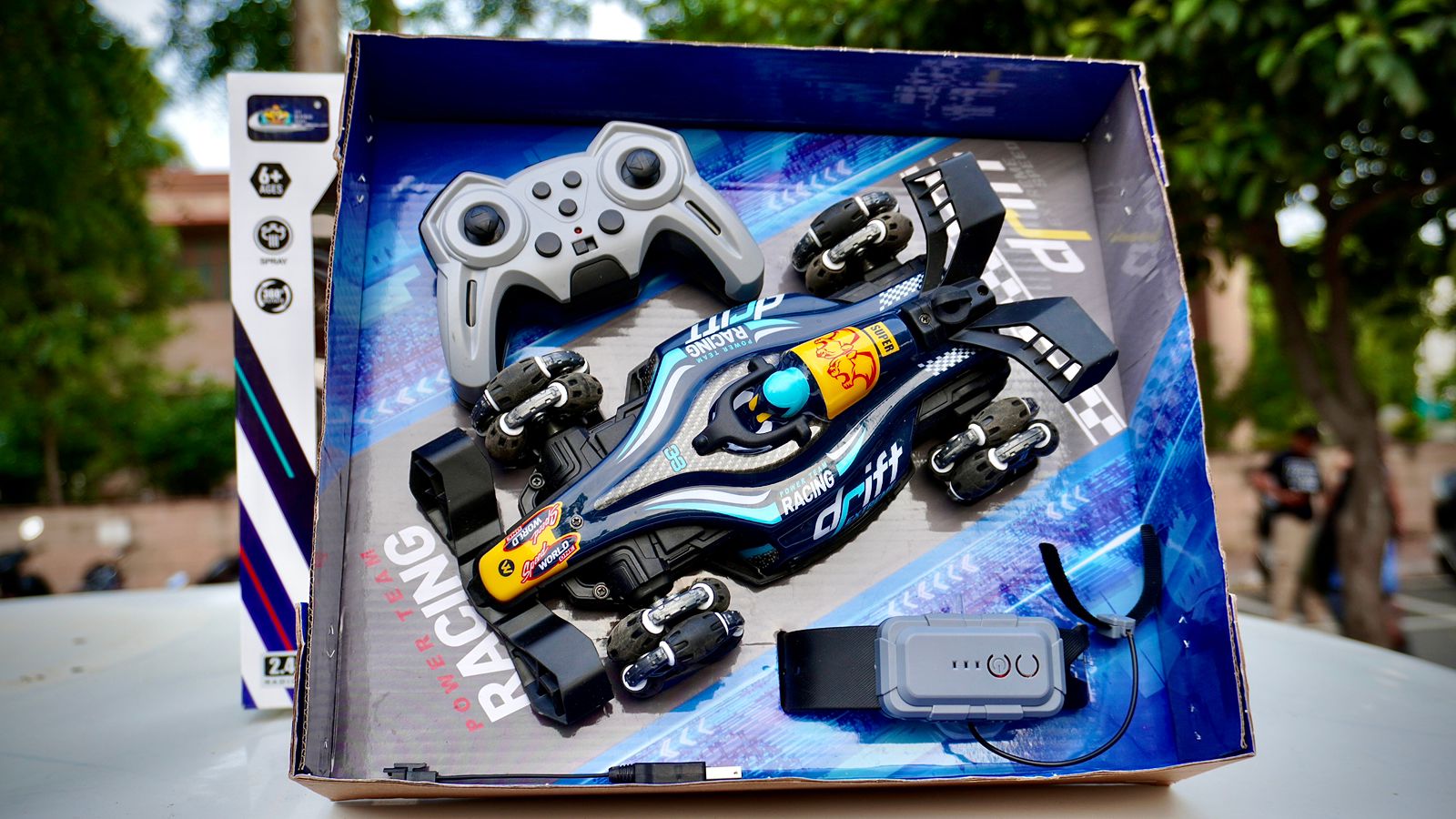 RC F1 stunt car