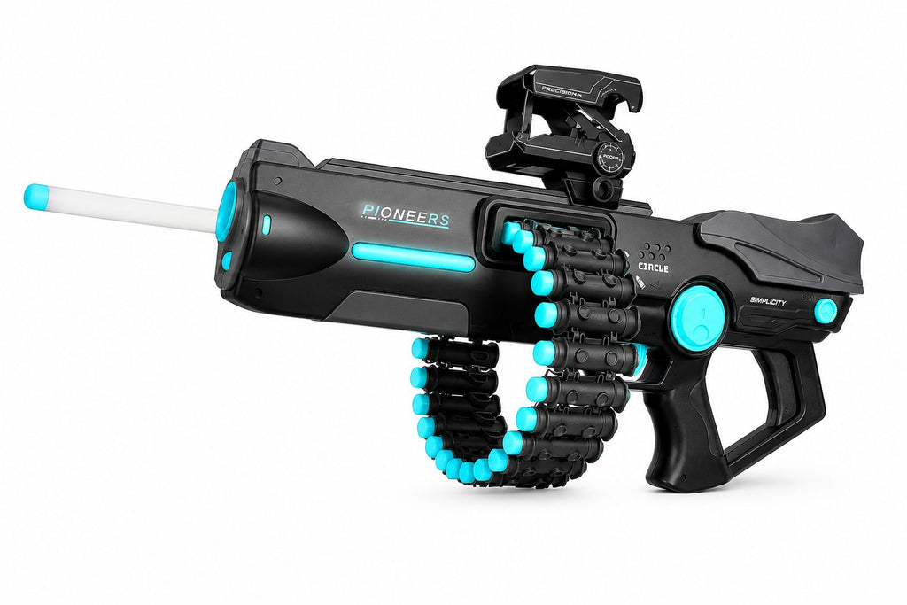 Automatic Machine gun with Nurf bullets