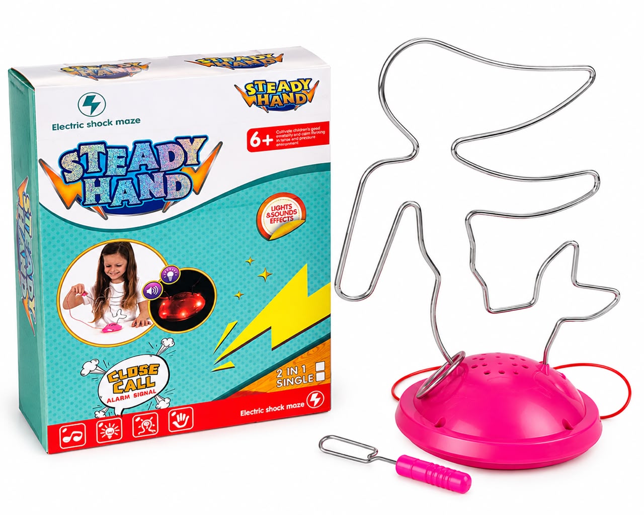 Steady hand game with only music for fun
Price 499Rs