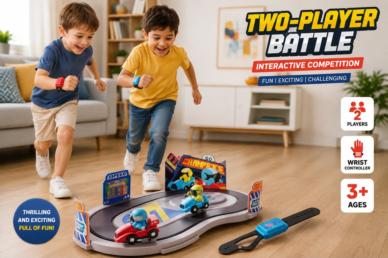 Two player battle run game senor