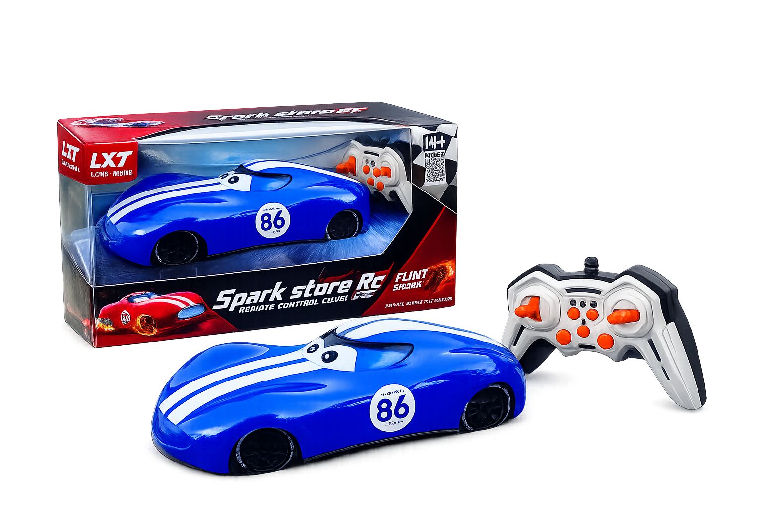 RC Lightning McQueen, spark and drift Car!