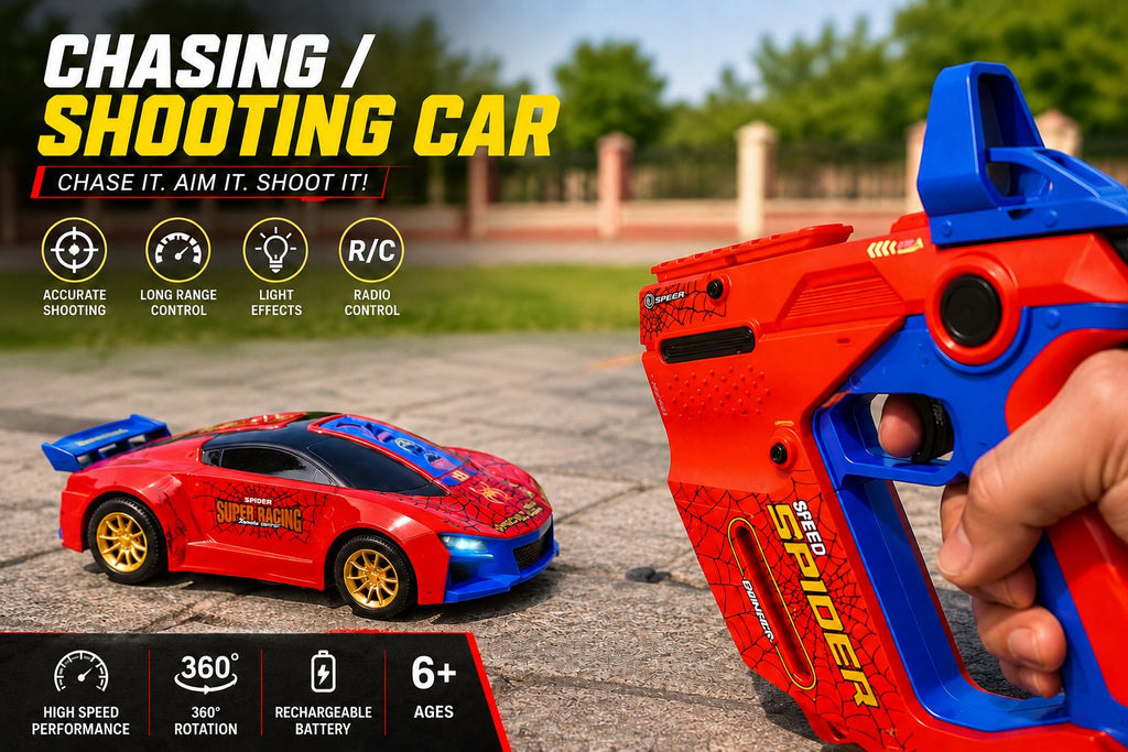 3 in 1 high speed chasing/ shooting car!