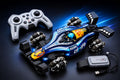 RC F1 stunt car