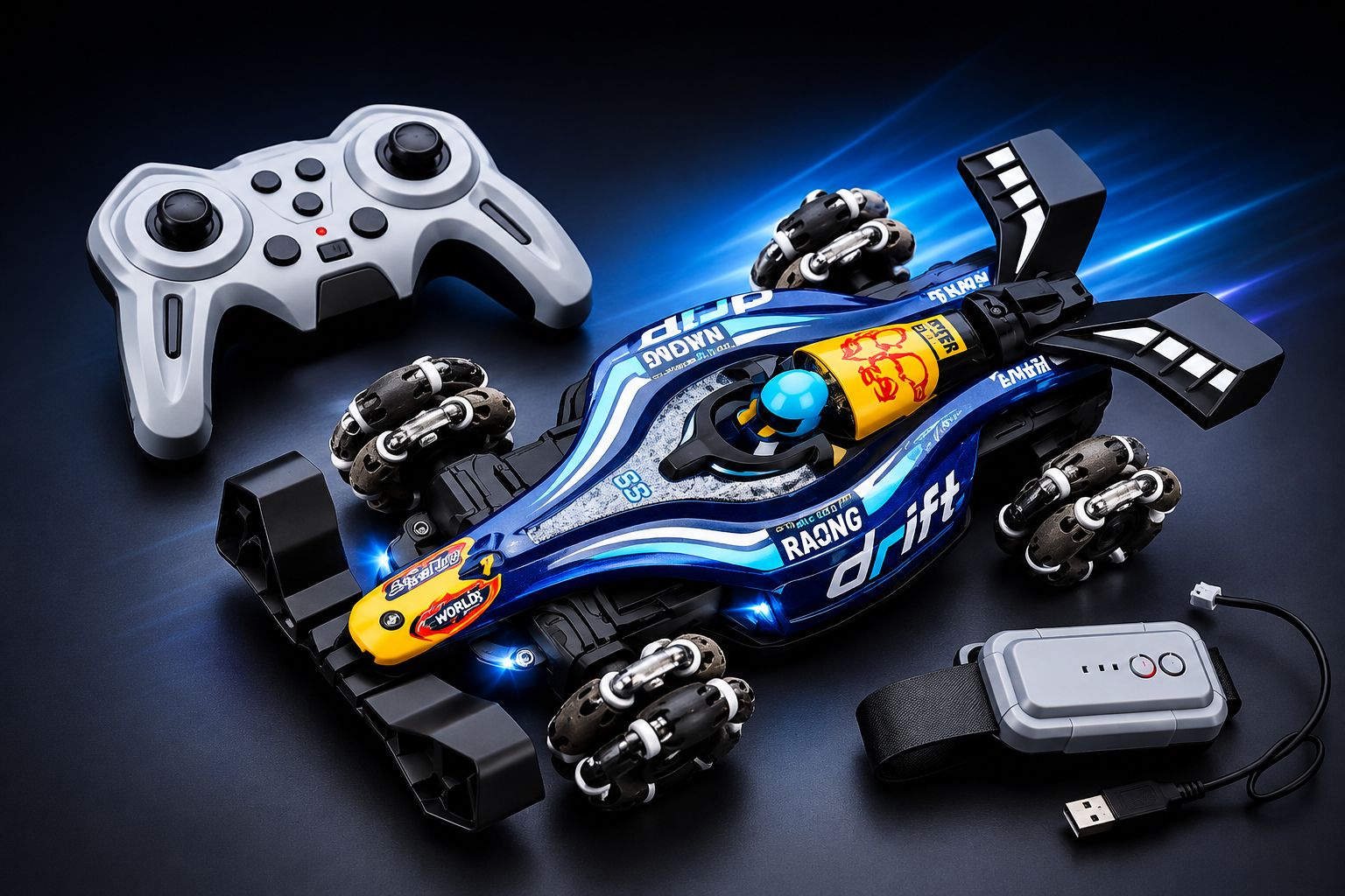 RC F1 stunt car