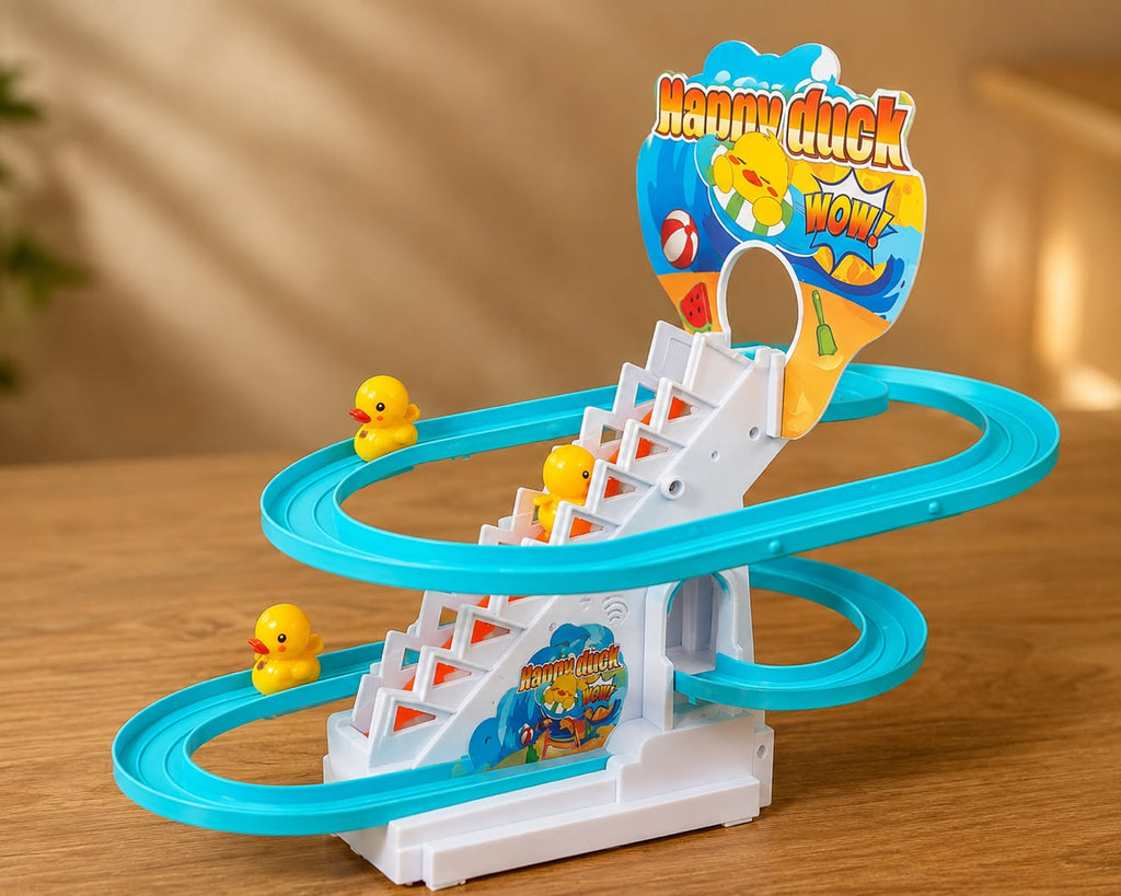 Happy duck track toy with music 
Price 499Rs