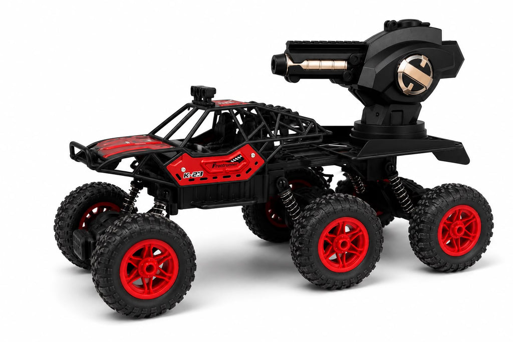Water bomb shooter, off road Vehicle