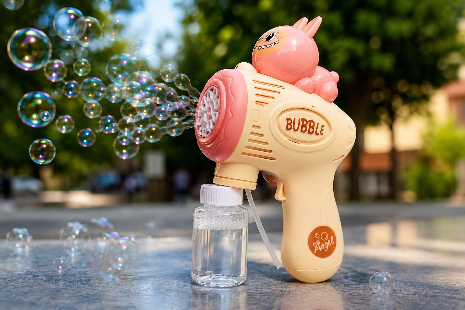 Labubu bubble gun